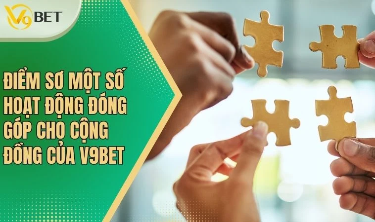 Điểm sơ một số hoạt động đóng góp cho cộng đồng của V9bet